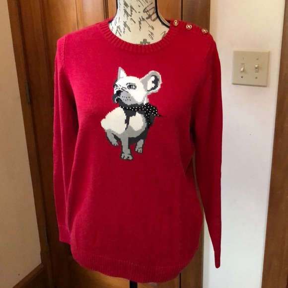 Charter Club Sweaters - Charter club French bulldog sweater Charter Club Sweaters - Charter club French bulldog sweater